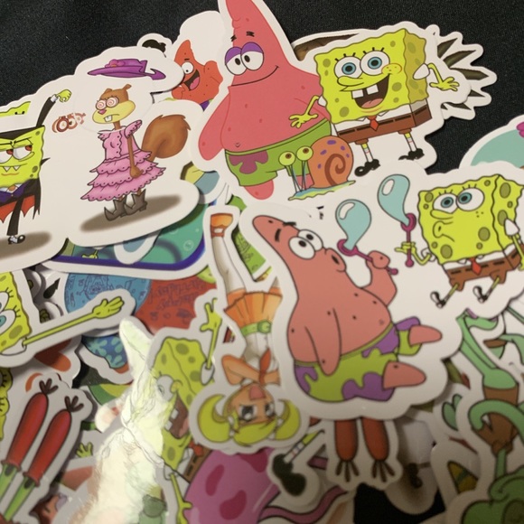 Spongebob Sticker (set of 18 pcs) - Picture 2 of 3